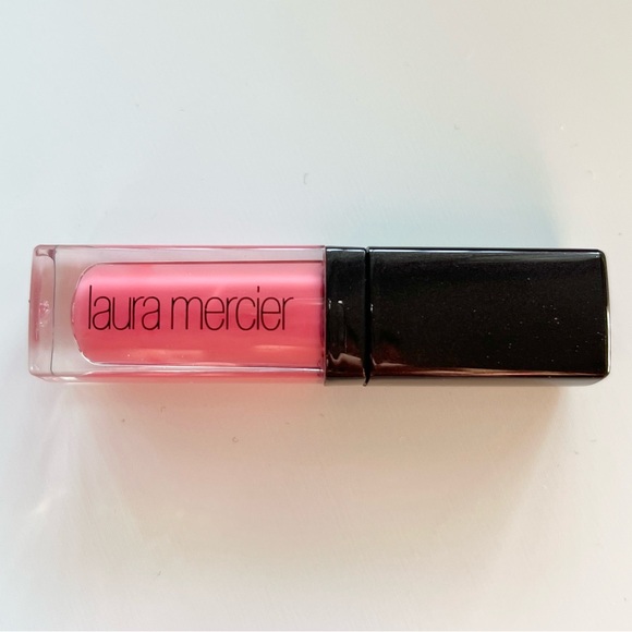 Laura Mercier Pink Pop Lip Glacé Travel Size Mini Lip Gloss 0.1 oz - Picture 1 of 3